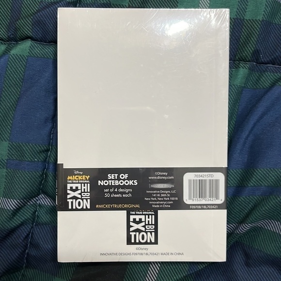 Set of 4 Mickey Mouse notebooks   Disney - Picture 3 of 4